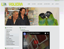 Tablet Screenshot of lavoliera.com
