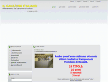 Tablet Screenshot of canarini.lavoliera.com